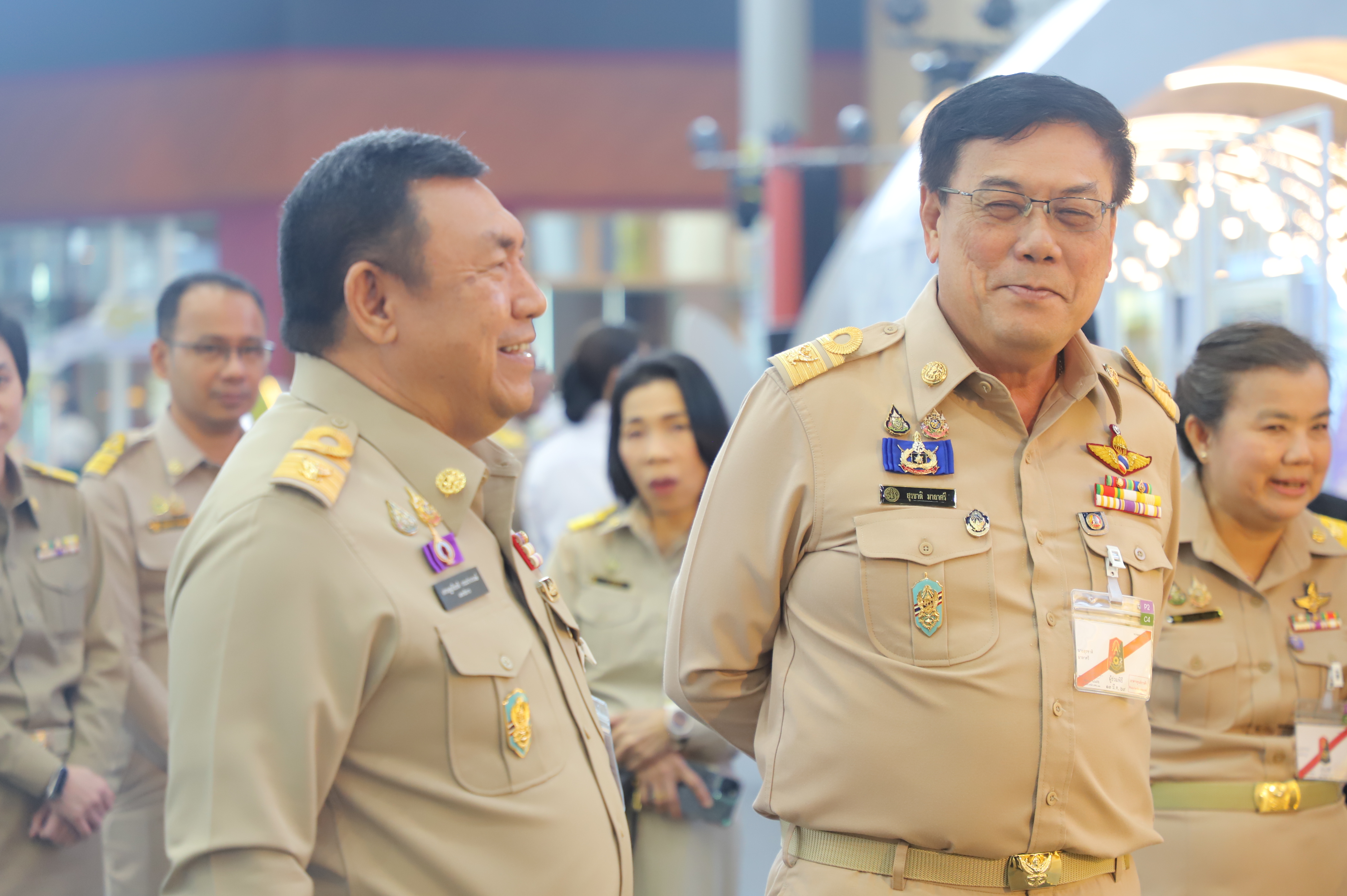 title - เลขาฯ ส.ป.ก. เฝ้ารับเสด็จ สมเด็จพระกนิษฐาธิราชเจ้า กรมสมเด็จพระเทพรัตนราชสุดาฯ สยามบรมราชกุมารี ทรงเป็นองค์ประธานเปิดงาน 60 ปี ปลานิลพระราชทาน เพื่อปวงชนชาวไทย